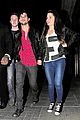 taylor lautner marie avgeropoulos matching jackets london 19